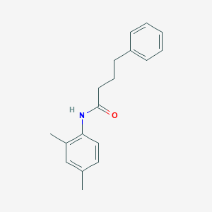 molecular formula C18H21NO B386851 N-(2,4-dimethylphenyl)-4-phenylbutanamide 