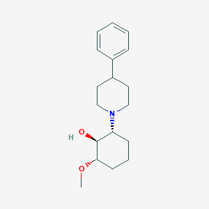 molecular formula C18H27NO2 B038698 6-Methoxyvesamicol CAS No. 120447-25-8