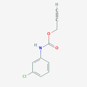 molecular formula C10H8ClNO2 B3870155 2-propyn-1-yl (3-chlorophenyl)carbamate CAS No. 3004-45-3