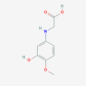 N-(3-Hydroxy-4-methoxyphenyl)glycine