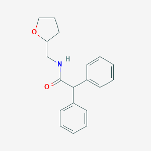 2,2-Diphenyl-N-(tetrahydro-2-furanylmethyl)acetamide