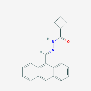 N'-(9-anthrylmethylene)-3-methylenecyclobutanecarbohydrazide