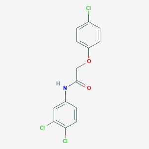 2-(4-chlorophenoxy)-N-(3,4-dichlorophenyl)acetamide