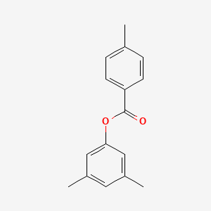 molecular formula C16H16O2 B3873386 p-Toluic acid, 3,5-dimethylphenyl ester CAS No. 62261-93-2