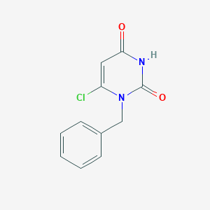 molecular formula C11H9ClN2O2 B038747 1-苄基-6-氯尿嘧啶 CAS No. 124218-96-8