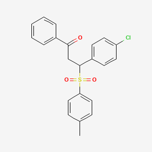 molecular formula C22H19ClO3S B3875290 MFCD01124119 