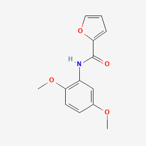 molecular formula C13H13NO4 B3876111 N-(2,5-dimethoxyphenyl)furan-2-carboxamide CAS No. 198134-76-8