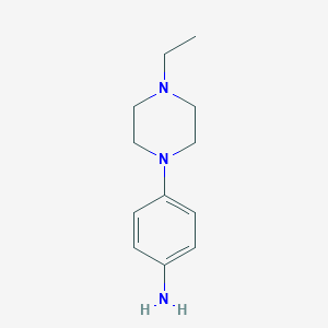 molecular formula C12H19N3 B038766 4-(4-乙基哌嗪-1-基)苯胺 CAS No. 115619-01-7