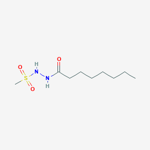 molecular formula C9H20N2O3S B387684 N'-octanoylmethanesulfonohydrazide 