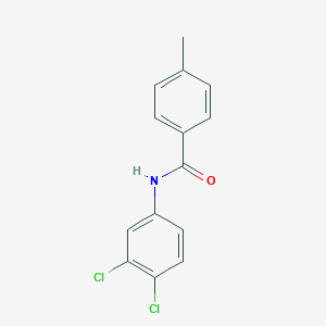 molecular formula C14H11Cl2NO B387800 N-(3,4-dichlorophenyl)-4-methylbenzamide CAS No. 86886-82-0