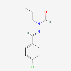 N'-(4-chlorobenzylidene)-N-propylformic hydrazide
