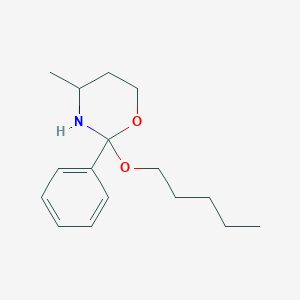 2-n-Pentyloxy-2-phenyl-4-methylmorpholine