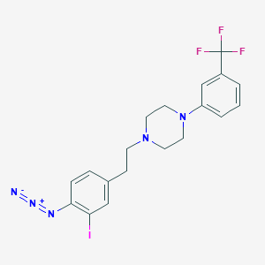 1-(2-(3-Iodo-4-azidophenyl)ethyl)-4-(3-(trifluoromethyl)phenyl)piperazine