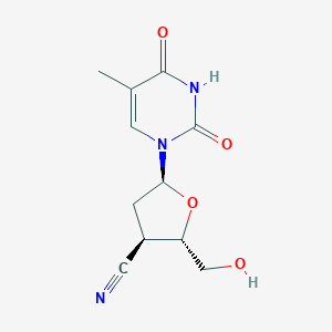 molecular formula C11H13N3O4 B038816 Cyanothymidine CAS No. 116195-58-5