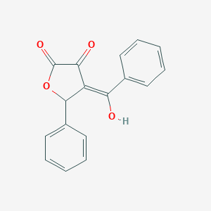 B388259 4-(Hydroxy(phenyl)methylene)-5-phenyldihydrofuran-2,3-dione CAS No. 21053-84-9