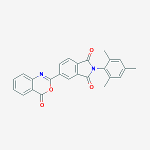 molecular formula C25H18N2O4 B388328 2-mesityl-5-(4-oxo-4H-3,1-benzoxazin-2-yl)-1H-isoindole-1,3(2H)-dione 