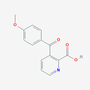 3-(4-Methoxybenzoyl)pyridine-2-carboxylic acid