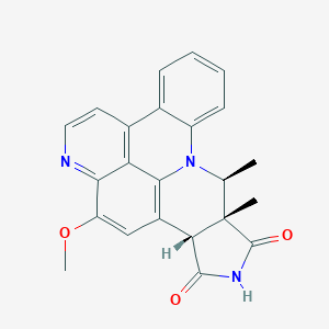 molecular formula C23H19N3O3 B038842 Isosegoline A CAS No. 117694-97-0
