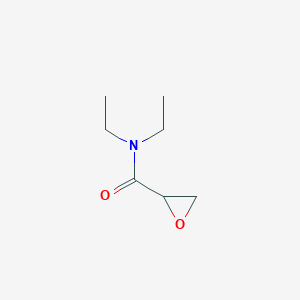molecular formula C7H13NO2 B038845 N,N-Diethyloxirane-2-carboxamide CAS No. 119163-27-8
