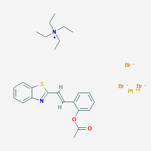 molecular formula C25H33Br3N2O2PtS B038863 Net4-ptbrasb CAS No. 117412-41-6