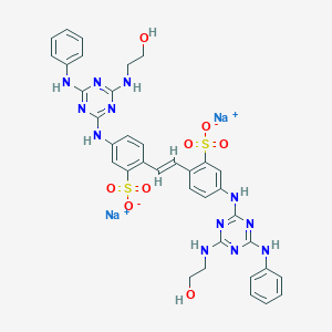 molecular formula C36H34N12Na2O8S2 B038868 Fluorescent Brightener 85 CAS No. 12224-06-5