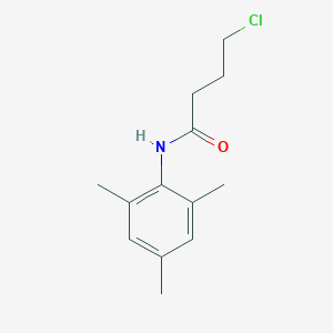 molecular formula C13H18ClNO B038871 4-氯-N-(2,4,6-三甲基苯基)丁酰胺 CAS No. 121513-35-7