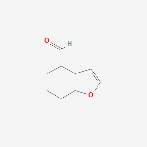 4,5,6,7-Tetrahydrobenzofuran-4-carbaldehyde