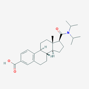 17-(N,N-Diisopropylcarboxamide)estra-1,3,5(10)-triene-3-carboxylic acid