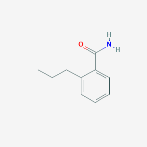 molecular formula C10H13NO B038881 2-Propylbenzamide CAS No. 122761-85-7