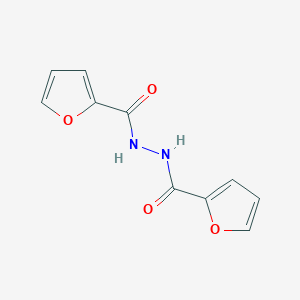 molecular formula C10H8N2O4 B3888598 N,N'-Di(2-furoyl)hydrazine 