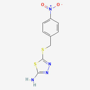 molecular formula C9H8N4O2S2 B3889223 NSC 523934 CAS No. 72836-11-4