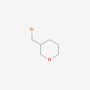 molecular formula C6H11BrO B038894 3-(溴甲基)四氢-2H-吡喃 CAS No. 116131-44-3