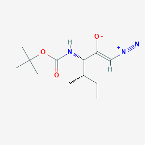 (3S,4S)-3-Boc-amino-1-diazo-4-methyl-2-hexanone