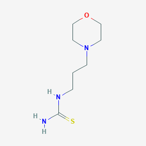molecular formula C8H17N3OS B038897 1-(3-Morpholinopropyl)-2-thiourea CAS No. 111538-46-6