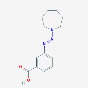 3-(1-Azepanylazo)benzoic acid