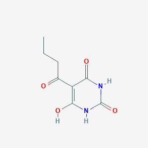 5-butanoyl-6-hydroxy-1H-pyrimidine-2,4-dione