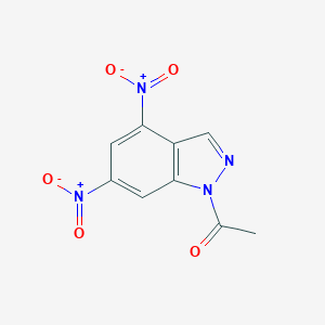 1-acetyl-4,6-dinitro-1H-indazole
