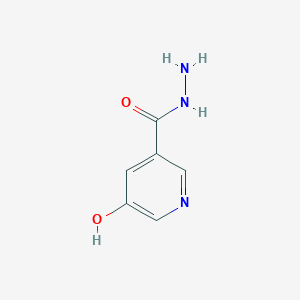 molecular formula C6H7N3O2 B038908 5-Hydroxynicotinohydrazide CAS No. 112193-39-2