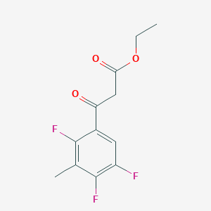 Ethyl 3-(2,4,5-trifluoro-3-methylphenyl)-3-oxopropanoate