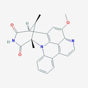 molecular formula C23H19N3O3 B038915 Segoline A CAS No. 117694-96-9