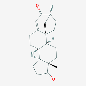 molecular formula C20H26O2 B038925 2,10-Ethanoandrost-4-ene-3,17-dione CAS No. 116516-01-9