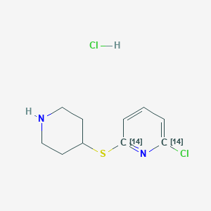 molecular formula C10H14Cl2N2S B038928 Anpirtolin CAS No. 118688-35-0