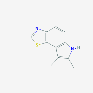2,7,8-trimethyl-6H-pyrrolo[2,3-g][1,3]benzothiazole