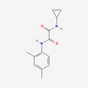 N-cyclopropyl-N'-(2,4-dimethylphenyl)ethanediamide