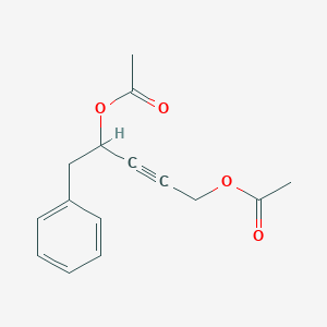 5-phenyl-2-pentyne-1,4-diyl diacetate