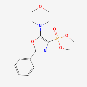 dimethyl [5-(4-morpholinyl)-2-phenyl-1,3-oxazol-4-yl]phosphonate