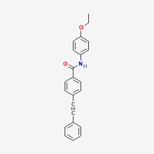 N-(4-ethoxyphenyl)-4-(phenylethynyl)benzamide
