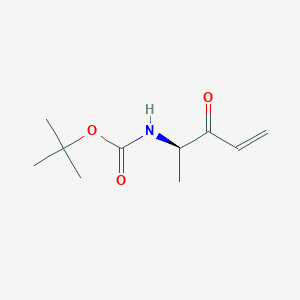 Tert-butyl N-[(2R)-3-oxopent-4-en-2-yl]carbamate