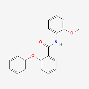 molecular formula C20H17NO3 B3895818 N-(2-methoxyphenyl)-2-phenoxybenzamide 