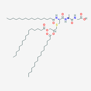 S-(2,3-Bis(palmitoyloxy)propyl)-N-palmitoylcysteinyl-alanyl-glycine